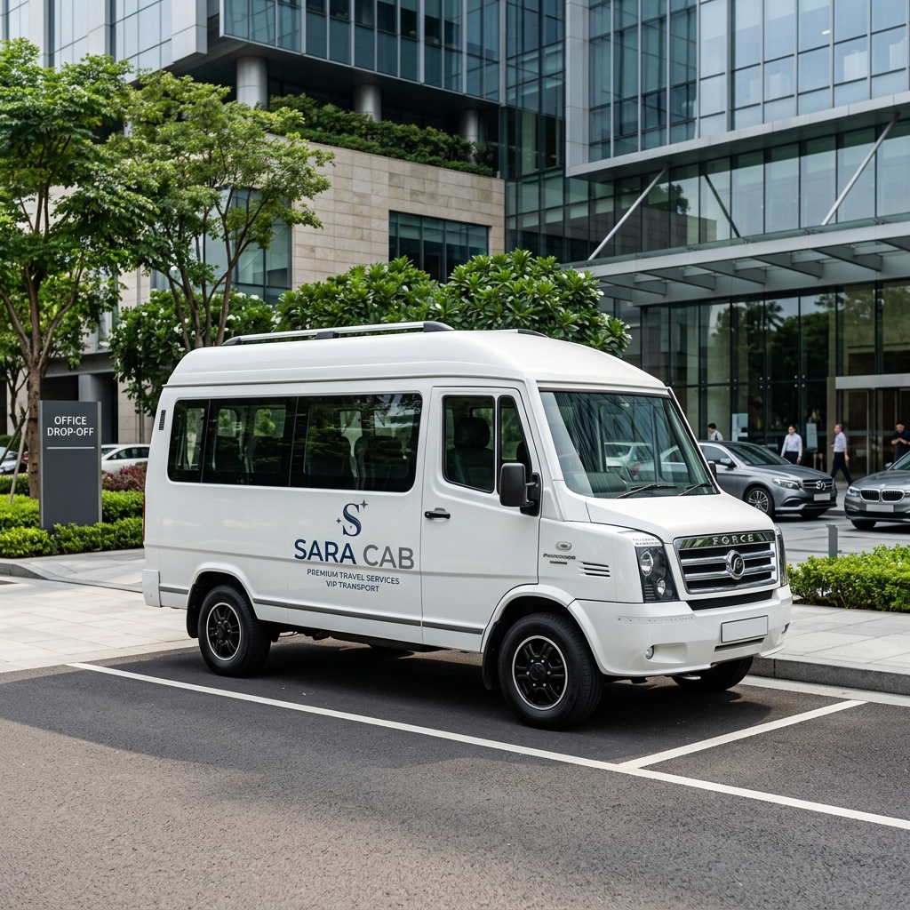 Force Urbania 10-seater luxury executive rental model